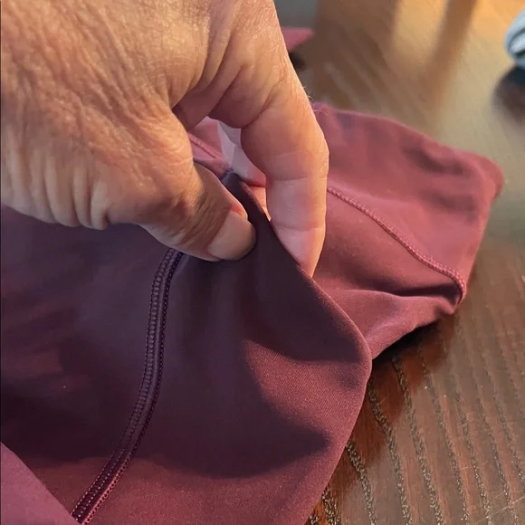 lululemon athletica Burgundy Leggings - Picture 6 of 7